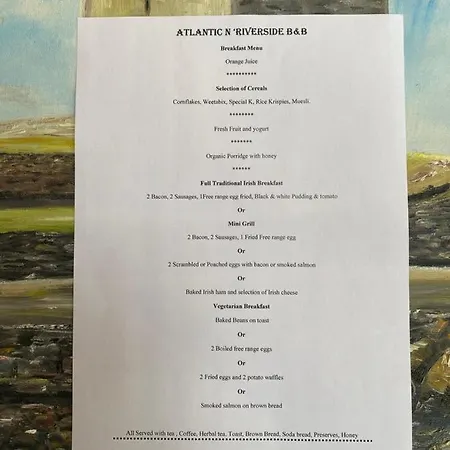 Atlantic 'n' Riverside Bed & Breakfast Easkey
